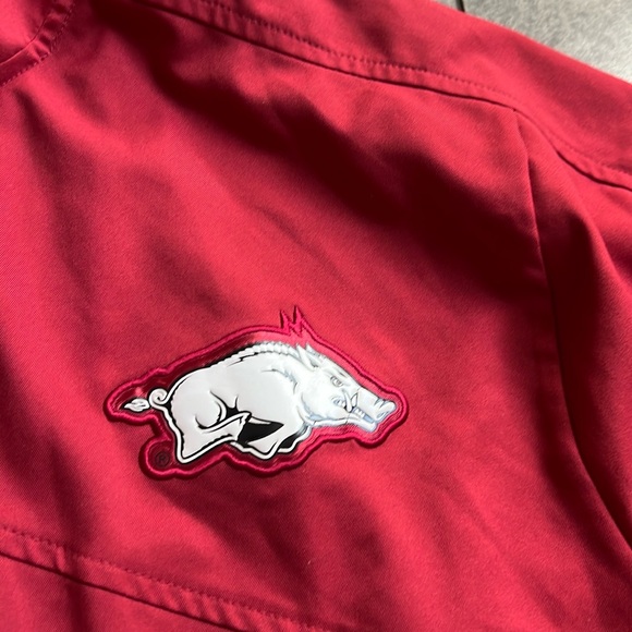 Great condition Razorbacks Univerisity of Arkansas NIKE DRI-FIT XL jacket! - Picture 2 of 9